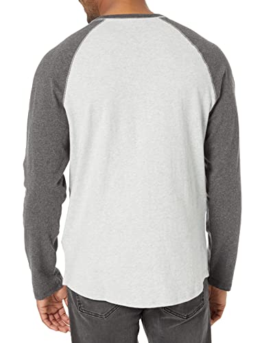 image for Amazon Essentials Long Sleeve Shirt for Men, Regular-Fit Henley, Avail