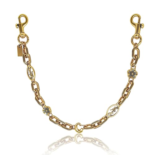 Image of Bag Chain Charm for Handbag, Purse Wallet &Pants Chain Jean Chains, Vintage Bag Strap Chains Extender