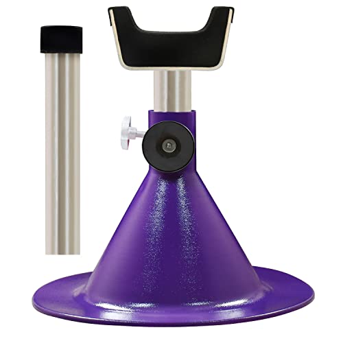 Image of Standard Size Farrier Stand Equine Trimming Shoeing Barefoot Purple