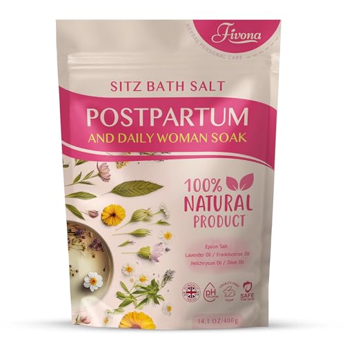 Postpartum Care Sitz Bath Salt - Soak Blend Epsom...