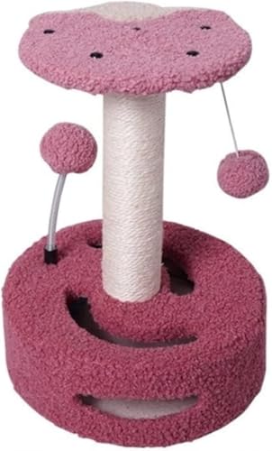 Xiraivke猫用クライミングフレーム 小型ひまわりクリエイティブデザイン 爪とぎボード・ジャンプ台一体 耐久性爪研ぎ器 ペットおもちゃ?