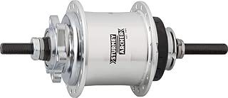 Sturmey Archer RS-RK3 3 Speed Hub: 32H, 135OLD, 6-Bolt Disc, Silver - coolthings.us