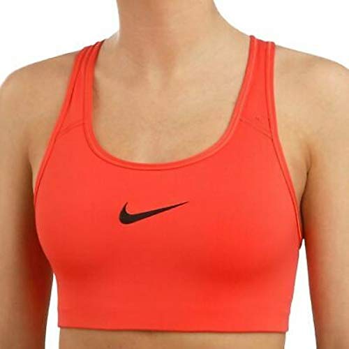 Nike Women's Victory Shape DRI-FIT High Support Sports Bra AJ5219 (Ember Glow/Black, X-Small)
