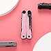 SIUPRO Pocket Multitool Knife for Men, Women, Tactical Multi Tool, All Self-Locking Camping Saw, Survival Pliers set With Clip and Pouch, Gifts Idea, Pink