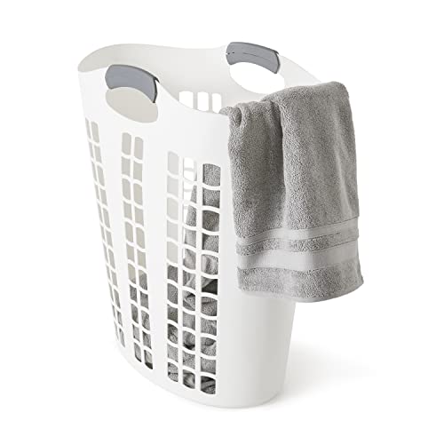 Gracious Living 4 Pack Easy Carry Flex Hamper, Large 87.5L Laundry Basket - image 8