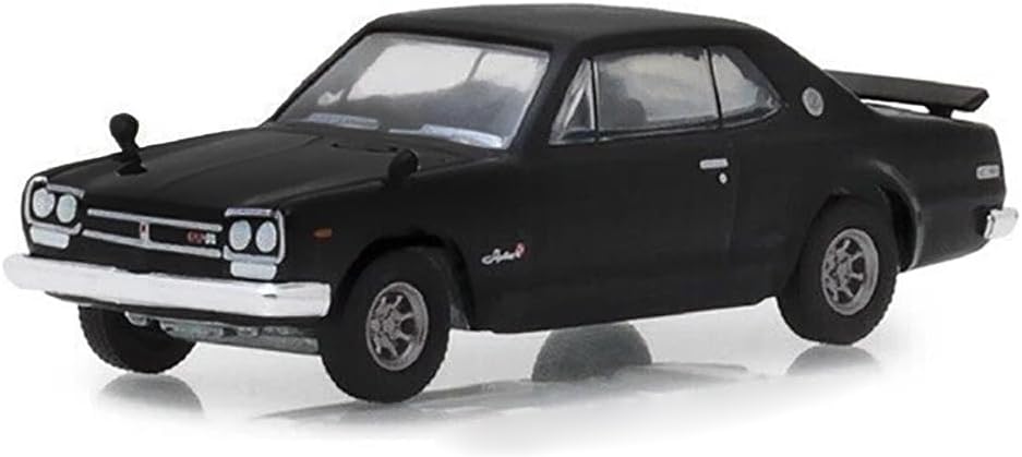 1971 Skyline 2000 GT-R Black Tokyo Torque Series 3 1/64 Diecast Model Car by Greenlight 47010a