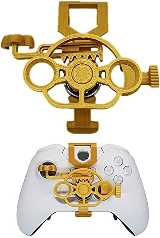 Onyehn 3D Mini Steering Wheel Case Substitute,Gaming Racing Wheel Simulation Driver Plug-in for Xbox One/One S/one X/Elite Controller