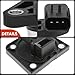 A-Premium 2-PC Engine Camshaft Crankshaft Position Sensor Compatible with Dodge Neon 1998-2002, Stratus 1997-2000 & Chrysler Cirrus 2000, Neon 2000-2002 & Plymouth Breeze 1998-2000, Neon 1998-2001
