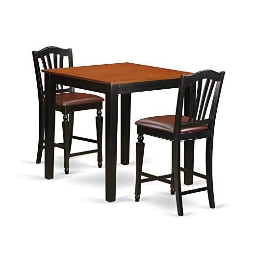 Elegant Counter Height Dining Table Set