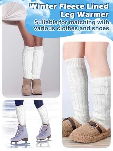Image of Shihanee Fleece Leg Warmers Women