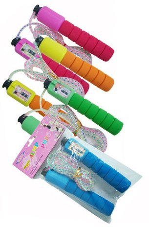 Image of Skipping Rope with Jump Counter (Colors May Vary)