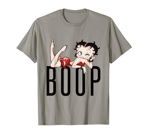 Photo de Betty Boop Lying Down Clin d'œil T-Shirt