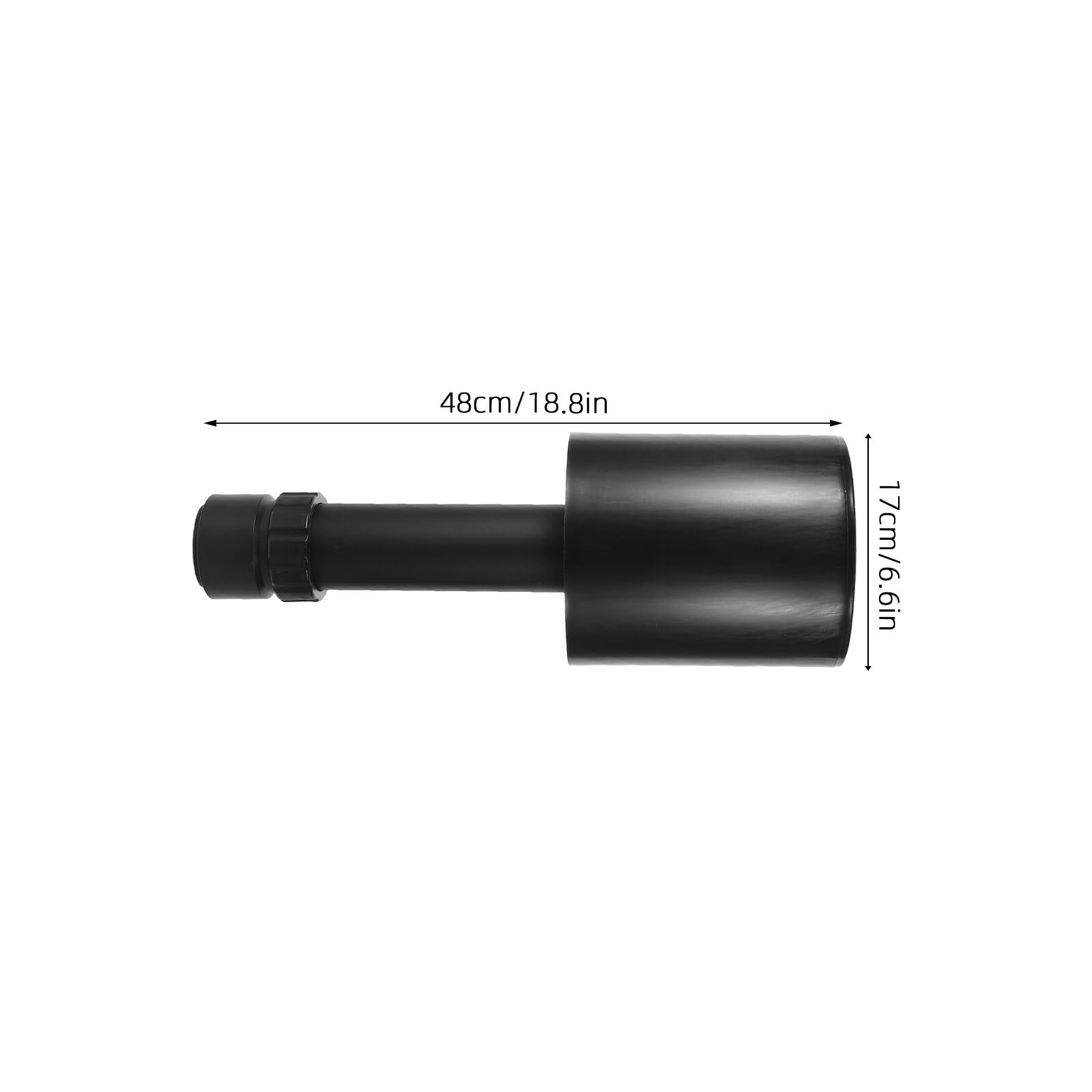 SHINEOFI Skimmer de Superficie para Acuario 40㎡ sin Base, Filtro Skimmer para Peceras de Agua Dulce, Accesorio Eficaz para Eliminar Residuos Flotantes y Película de Aceite en Tanques