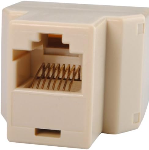 RJ45 CAT 5 6 LAN Ethernet Splitter Connector Adapter PC.