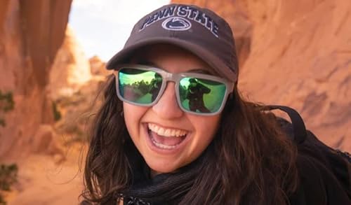 Optic Nerve - 2022 Premium & Affordable Polarized Wayfarer Sunglasses For Men/Women, Mashup Edition With Shiny Grey Frame/Smoke/Green Mirror Lens #TOP2