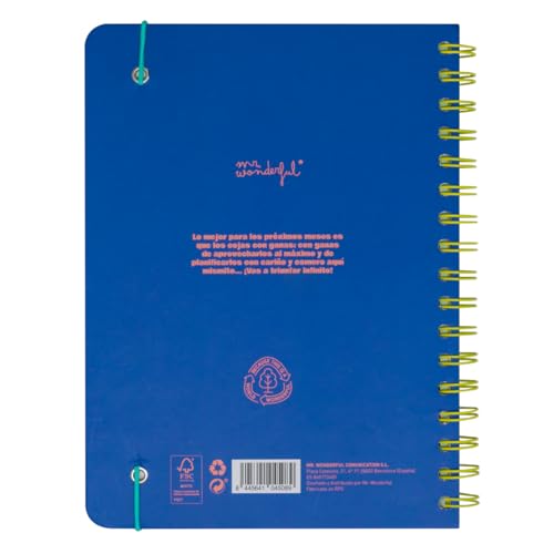 Mr.Wonderful, Wonder 2024-25 Weekly Planner, Believe in You. You're Going to Do It!, School Agenda with Weekly Organization - Image 3