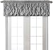 VCNY Home Carmen Pinch Pleat, 60" X 20", Grey