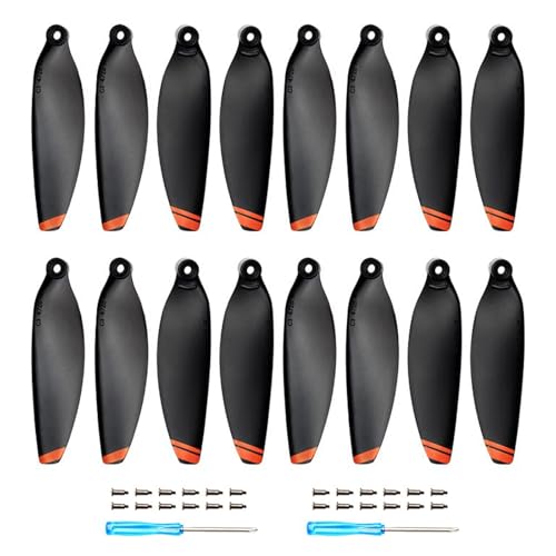 16 Pcs Mini 4K Propellers Low-Noise Replacement Propellers for DJI Mavic Mini 2/Mini 2 SE/Mini SE/Mini 4K Drone Quick-Release Blades Props Accessories