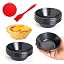Black 3-inch 12 Pcs