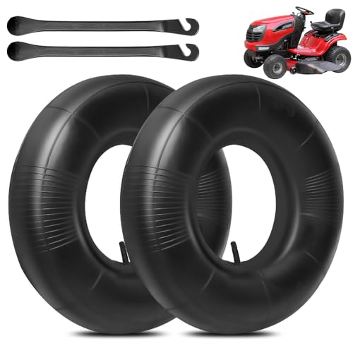 mizikuu 15x6.00-6 Chambre à air, 2x Pneu Brouette Tubes Intérieurs de Remplacement pour ATV Quad 4 roues chariot de Golf tracteur tondeuse à gazon...