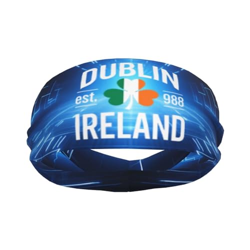 Dublin Ireland Sports Sweatband for Men & Women