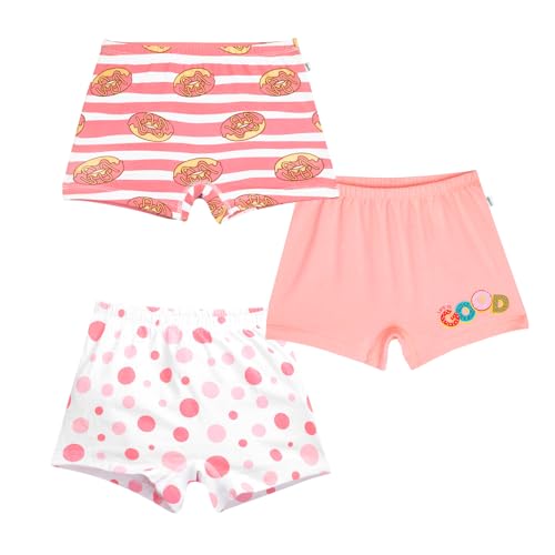 Image of YouGotPlanB Cotton Boxers for Girls | Ages 2-16 Years | Relaxed Fit | Gentle Elastic Waistbands | Breathable & Tagless