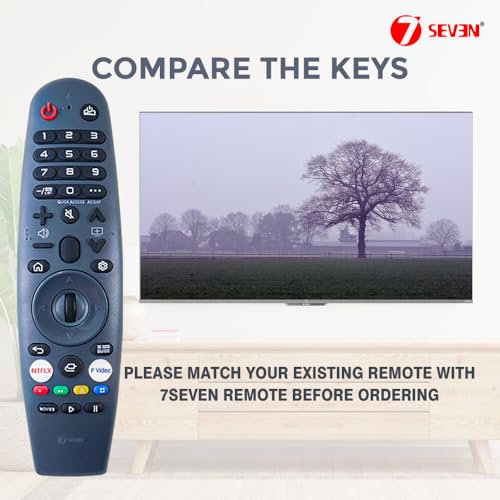 Image of 7SEVEN Compatible for Croma Smart Webos Tv Remote Original Suitable 32 43 50 55 Inch Ultra HD 4K Smart Android Web OS Led Television Choose Wisely If Replica Genuine Remotes Control Non Voice Command