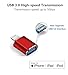 Apple MFI Certified Lightning to USB Camera Adapter, USB 3.0 OTG Cable Adapter for iPhone 14 13 12 11 XS XR X SE 8 7 6 5 iPad to Connect Card Reader, Keyboard, Mouse, Piano, USB Flash Drive (Red)