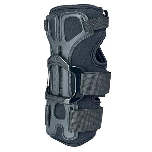 Dainese Hector Wristguard 13, Snowboard Wrist Guard, Snowboarding protection, Black/Carbon - Image 2