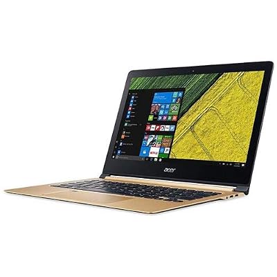 acer Swift 7, 13.3 Full HD, 7th Gen Intel Core i7-7Y75, 8GB LPDDR3, 512GB SSD, Windows 10, Luxury Gold SF713-51-M51W