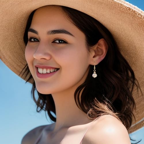 BriLove Handmade Strand Necklace for Women,Bohemian Boho Beaded Layered Heart Collar Statement Pendant Necklace for Summer Vacation Holiday Prom Jewelry4