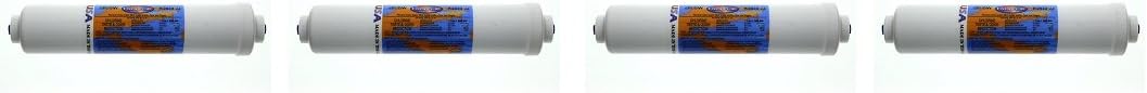Omnipure K2533JJ Inline Water Filter with Quick-Connect (4-(Pack))