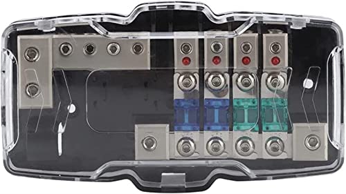 Porte-fusibles AFS haut de gamme bloc distribution audio 4 voies - 2
