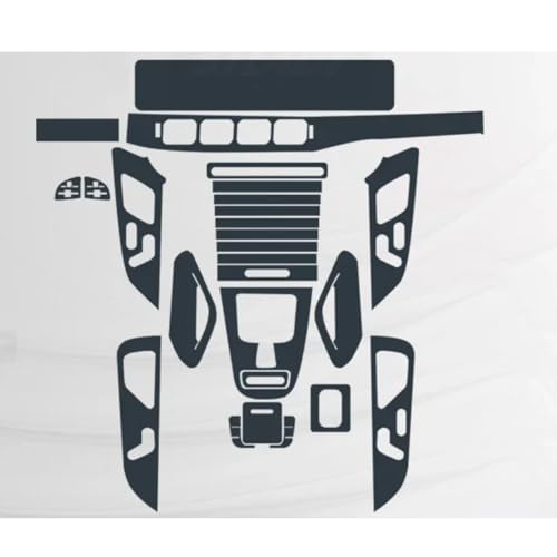 Film protection TPU console centrale Benz W167 accessoire auto