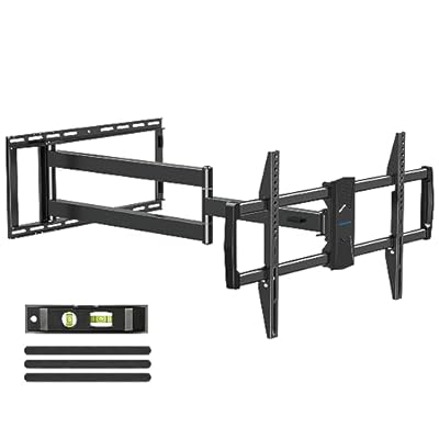 MOUNTUP Long Arm TV Wall Mount with 40’’ Extension, Full Motion TV Mount for Most 42''-90'' TVs, Corner Bracket with Swivel Tilt Max VESA 800x400mm Load Up to 150 LBS Fit 16/18/24'' Stud MU0059