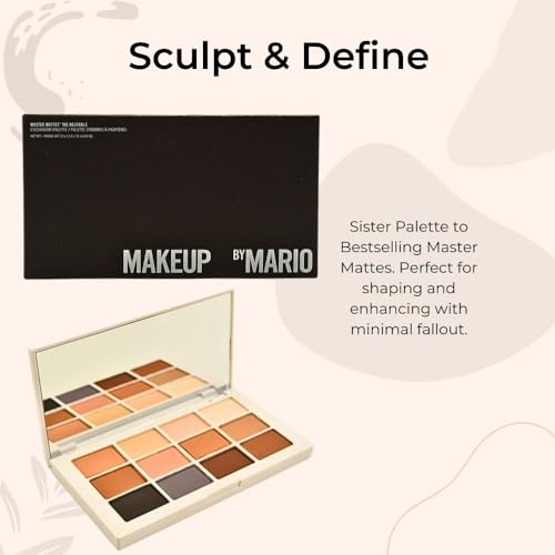 Makeup By Mario Master Mattes Eyeshadow Palette - The Neutrals, 0.65 Ounce (Pack of 1)