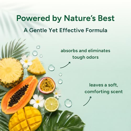 Image of Good Natured Brand | Carpet Deodorizer & Freshener Powder | 31 oz Pet Odor Eliminator for Strong Odor & Pet Urine | Tropical Volcano 2026 Scent | Safe for Homes with Pets