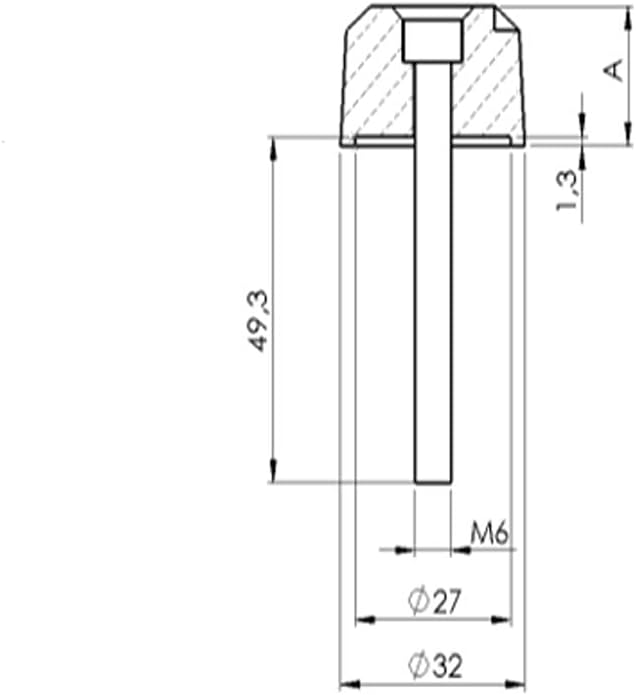 Puig 6192P Silver Aluminum Short Bar End