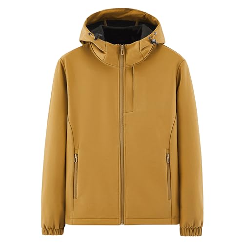 Veste softshell pour homme contre le vent et le froid en extérieur