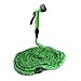 Price comparison product image Garden Hose,25ft-100ft Expandable Hose Pipes With Mixer Tap Connector Hose Hanger Storage Bag for House Car Floor Yard Wash (Green,50ft/15m)