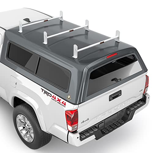 AA-Racks Model DX36 Universal Pickup Truck Cap & Topper 3 Bar Ladder Roof Van Rack System Adjustable...