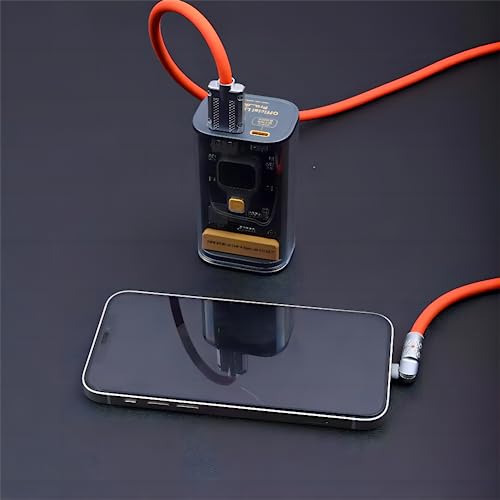 180° Rotating iPhone Charger?Compatible with iPhone Data Cable? Fast Charging, Heavy Duty Unbreakable Silicone?Compatible iPhone 14/13/12/11 Pro/11/XS MAX/XR?iPad Pro/4FT/1.2M