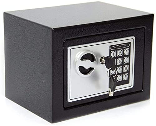 Toriox Safe Security Box Fireproof Wall-Anchoring Electronic Safe Deposit Box Home Security Electronic Safe Locker Box