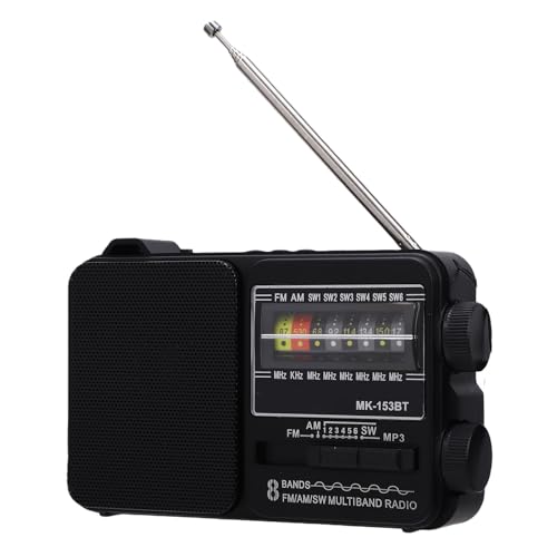 Radio portátil Fosa AM FM SW con Bluetooth y carga USB miniatura 1