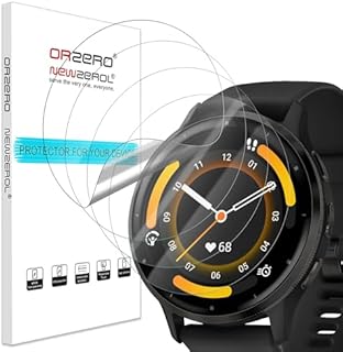 NEWZEROL 4 sztuki folii ochronnej na wyświetlacz do Garmin Venu 3, odporna na zarysowania, wysoka rozdzielczość, bez pęcherzyków powietrza, elastyczna folia ochronna TPU do Garmin Venu 3