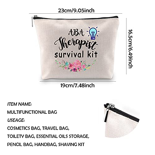 Generic WCGXKO ABA Therapist Survival Kit Zipper Pouch Makeup Bag Gift for ABA Therapist Behavior Therapist (ABA Survival Kit) - Image 4