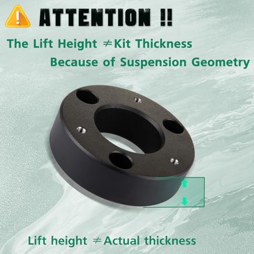 Image of SCITOO 2.5 inch Front Leveling lift Kit for Silverado 1500 2007-2020 | Forged Strut Spacer 2007-2024 for Chevrolet Tahoe Avalanche Suburban 1500 Sierra 1500 Yukon XL 1500
