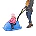 Step2 Push Around Sled, Kids Ride On Toy & Outdoor Snow Toboggan, Made of Durable Plastic, Max Weight 40 lbs., for Toddlers 1.5-3 Years Old, Blue