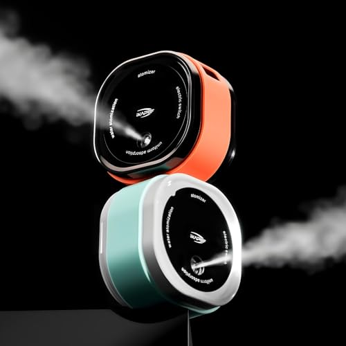 IKAPE Espresso Tamper Magnetische wiederaufladbare Kaffeebohnen-Sprühflasche, 20 ml antistatischer Wasserzerstäuber zum Vormahlen, sicherer Magnetfuß für Espressomaschinen und Kaffeemühlen