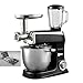 ROBOT DA CUCINA IMPASTATRICE PLANETARIA 3 IN 1 TRITACARNE FRULLATORE 2100W 7,5 L + omaggio set coltelli